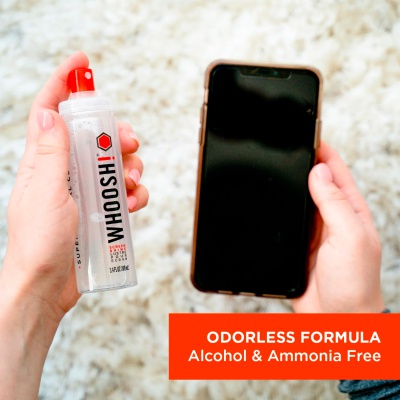 Спрей для очищення Whoosh! Screen Shine DUO 100+8ml, microfiber 14x14cm (1FG108ENFR)