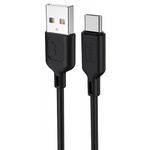 Дата кабель USB 2.0 AM to Type-C 1.2m Fast T-C829 Black T-Phox (T-C829 Black)