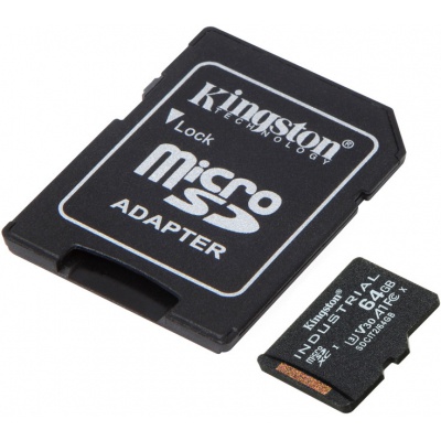 Карта пам'яті Kingston 64GB microSDXC class 10 UHS-I V30 A1 (SDCIT2/64GB)