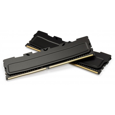 Модуль памяти для компьютера DDR4 64GB (2x32GB) 2666 MHz Black Kudos eXceleram (EKBLACK4642619CD)