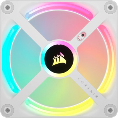 Кулер до корпусу Corsair iCUE Link QX120 RGB PWM White (CO-9051005-WW)