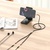 Перехідник USB-C to 2x3.5mm F 1.0m NB-R269B black XO (NB-R269B.black)