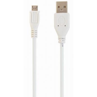 Дата кабель USB 2.0 AM to Micro 5P 3.0m Cablexpert (CCP-mUSB2-AMBM-W-10)