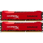 Модуль памяти для компьютера DDR3 8GB 1600 MHz Savage Red Kingston (HX316C9SRK2/8)