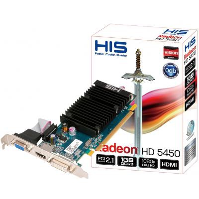 Видеокарта Radeon HD 5450 1024MB HIS (H545HR1G)