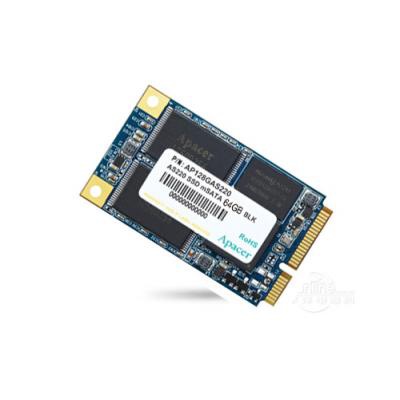 Накопитель SSD mSATA 64GB Apacer (AP64GAS220)