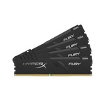 Модуль памяти для компьютера DDR4 32GB (4x8GB) 3000 MHz HyperX Fury Black HyperX (Kingston Fury) (HX430C15FB3K4/32)