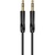 Кабель мультимедійний 3.5mm M to 3.5mm M black BOROFONE (6974443389166)