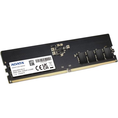 Модуль памяти для компьютера DDR5 16GB 4800 MHz ADATA (AD5U480016G-R)
