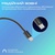 Дата кабель USB-C to Lightning ecoline-ci120.black Promate (ecoline-ci120.black)