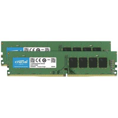 Модуль памяти для компьютера DDR4 16GB (2x8GB) 2666 MHz MICRON (CT2K8G4DFS8266)