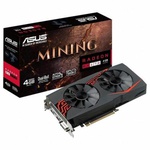 Видеокарта ASUS Radeon RX 470 4096Mb MINING DVI LED Bulk (MINING-RX470-4G-LED Bulk)