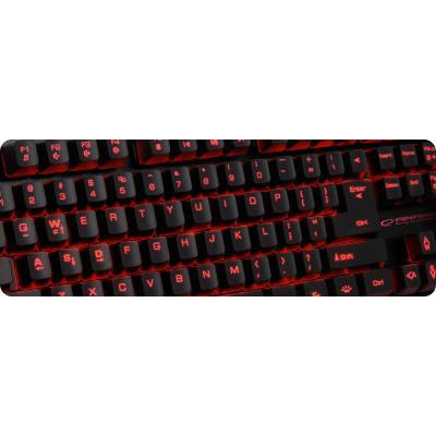 Клавиатура Esperanza EGK601 Red USB LED (EGK601)