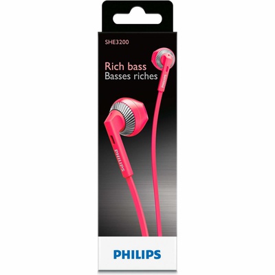 Наушники PHILIPS SHE3200 Coral (SHE3200CR/00)