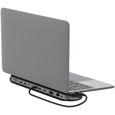 Концентратор Belkin USB-C 11in1 Multimedia Pro Dock (INC014BTSGY)