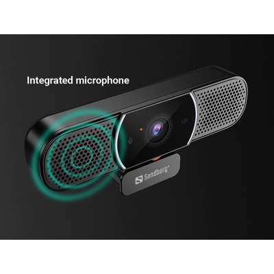 Веб-камера Sandberg All-in-1 Webcam 2K HD Speaker Black (134-37)