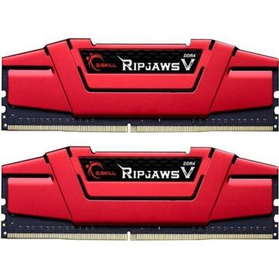 Модуль пам'яті для комп'ютера DDR4 8GB (2x4GB) 2666 MHz RIPJAWS V RED G.Skill (F4-2666C15D-8GVR)