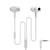 Наушники Remax RM-515 White (RM-515-WHITE)