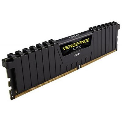Модуль памяти DDR4 16GB (4x4GB) 3000 MHz Vengeance LPX Black CORSAIR (CMK16GX4M4B3000C15)