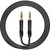 Кабель мультимедійний 3.5mm M to 3.5mm M black BOROFONE (6974443389166)