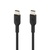 Дата кабель USB-С - USB-С, PVC, 2m, black Belkin (CAB003BT2MBK)