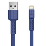 Дата кабель USB 2.0 AM to Lightning 1.0m Armor Series blue Remax (RC-116I-BLUE)