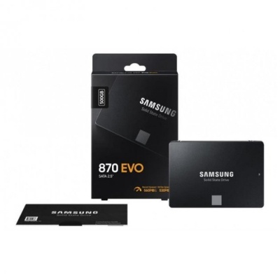 Накопичувач SSD 2.5' 500GB 870 EVO Samsung (MZ-77E500B/EU)