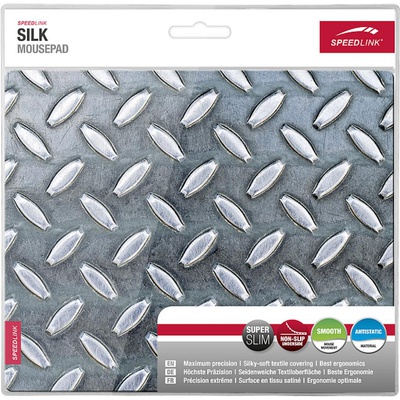 Коврик Speedlink SILK Mousepad, Metal (SL-6242-METAL)