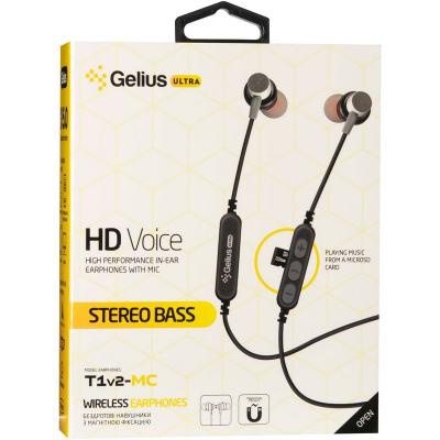Наушники Gelius Ultra T1v2-MC Black (T1v2-MC Black)