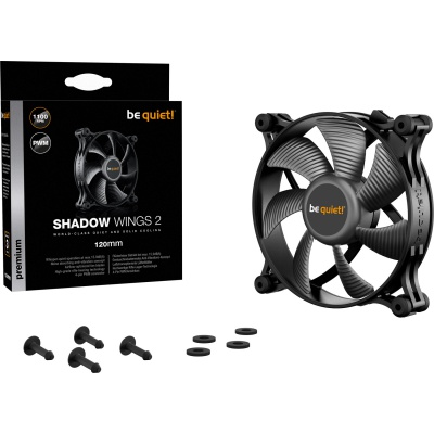 Кулер до корпусу Be quiet! Shadow Wings 2 120mm PWM (BL085)