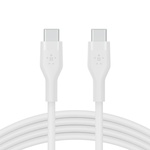 Дата кабель USB-С to USB-C 2.0m white Belkin (CAB009BT2MWH)