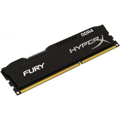 Модуль памяти для компьютера DDR4 8GB 3600 MHz HyperX Fury Black Kingston Fury (ex.HyperX) (HX436C17FB3/8)