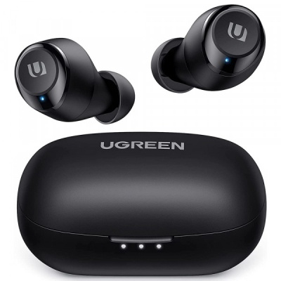 Навушники Ugreen WS100 HiTune Stereo Earbuds aptX Black (80606)