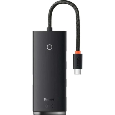 Концентратор Baseus USB-C to 4xUSB 3.0 0.25m black (WKQX030301)