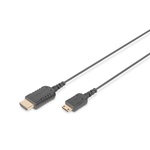 Кабель мультимедійний HDMI M to HDMI mini M 2.0m black Digitus (DB-330121-020-S)