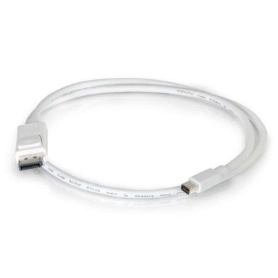 Кабель мультимедійний Mini DP to DP 2.0m white C2G (CG84298)