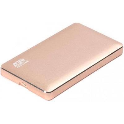 Карман внешний AgeStar 2.5', USB3.0, золотистый (3UB 2A16 (Gold))