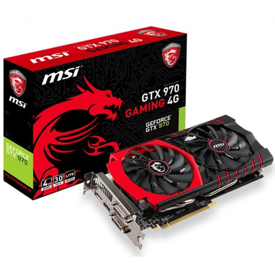 Видеокарта MSI GeForce GTX970 4096Mb GAMING LE (GTX 970 GAMING 4G LE)