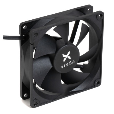 Кулер до корпусу Vinga 9225 PWM 4pin ОЕМ