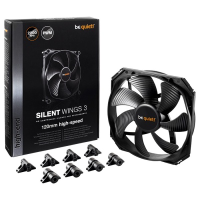 Кулер для корпуса Be quiet! Silent Wings 3 120mm PWM (BL070)