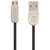 Дата кабель USB 2.0 AM to Micro 5P Pro Nylon Black Gelius (63256)