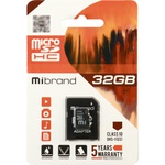 Карта пам'яті Mibrand 32GB microSD class 10 UHS-I U3 (MICDHU3/32GB-A)