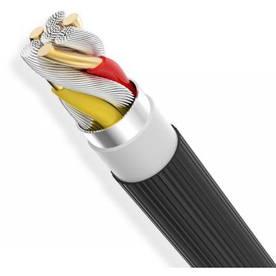 Дата кабель USB 2.0 AM to Micro 5P 1.0m Mini T-M807 Black T-PHOX (T-M807 Black)
