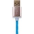 Дата кабель LogicPower USB 2.0 -> Lightning 1м Bl (силикон) синий /Retail (5144)