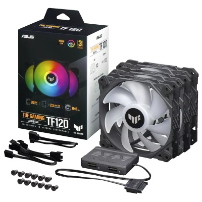 Кулер до корпусу ASUS TUF GAMING TF120 ARGB 3IN1 (90DA0033-B09030)