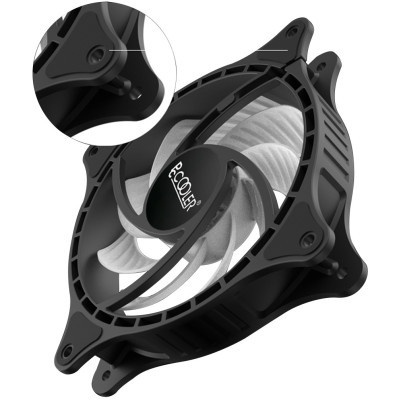 Кулер до корпусу PcCooler FX 120 ARGB BK 3in1