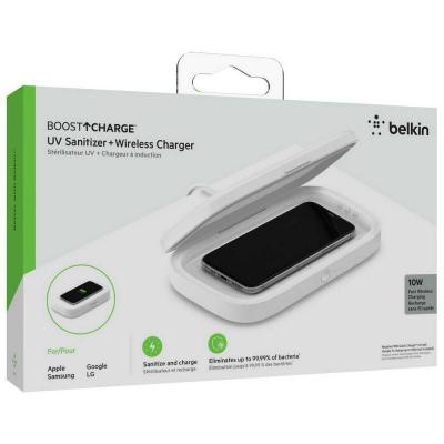 Зарядное устройство Belkin Wireless Charging Qi, 10W, white (WIZ011BTWH)