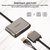 Перехідник USB-C to HDMI/VGA mediahub-c2.grey Promate (mediahub-c2.grey)