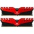 Модуль памяти для компьютера DDR4 16GB (2x8GB) 2400 MHz Dark Red Team (TDRED416G2400HC14DC01)
