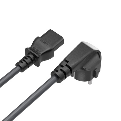 Кабель живлення C13 1.8m black ColorWay (CW-CBP082-BK)